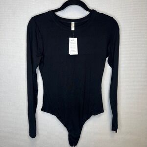 GIAPENTA TempPro Black Long Sleeve Bodysuit Womens Large Temperature Regulating